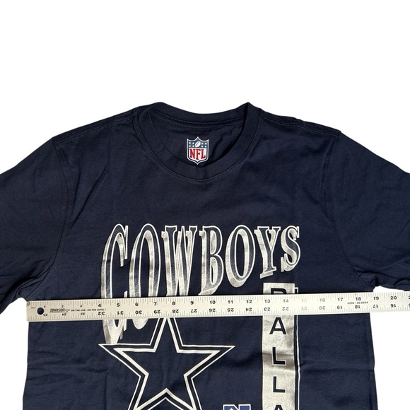 DALLAS COWBOYS Blue Short Sleeve T-shirt sz S NFL G-III Carl Banks Cotton Blend - Picture 10 of 10
